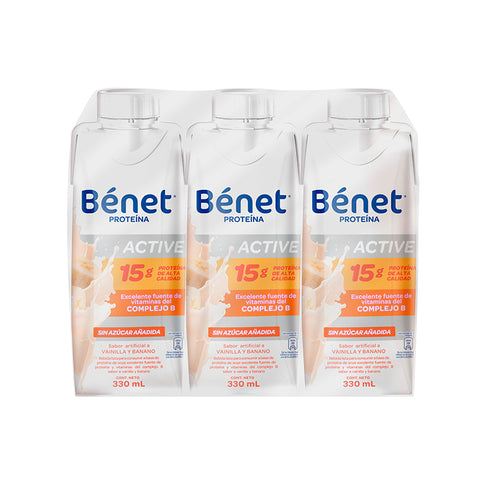 BEBIDA BENET 3U 330M VAINILLA BANANO